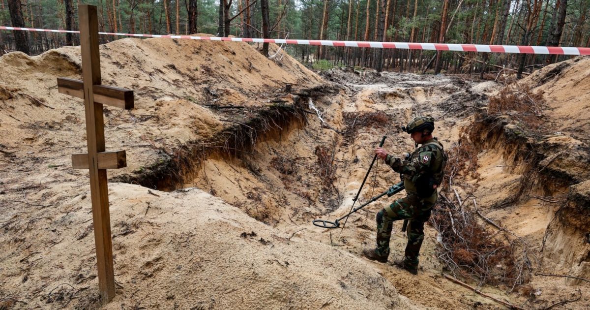 Под Изюмом нашли убитых украинских военных, у которых были связаны руки – Лубинец