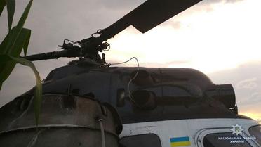 гелікоптер впав на Чернігівщині