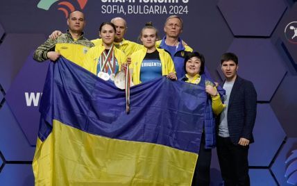 Шесть медалей на двоих: украинские тяжелоатлетки стали чемпионками Европы