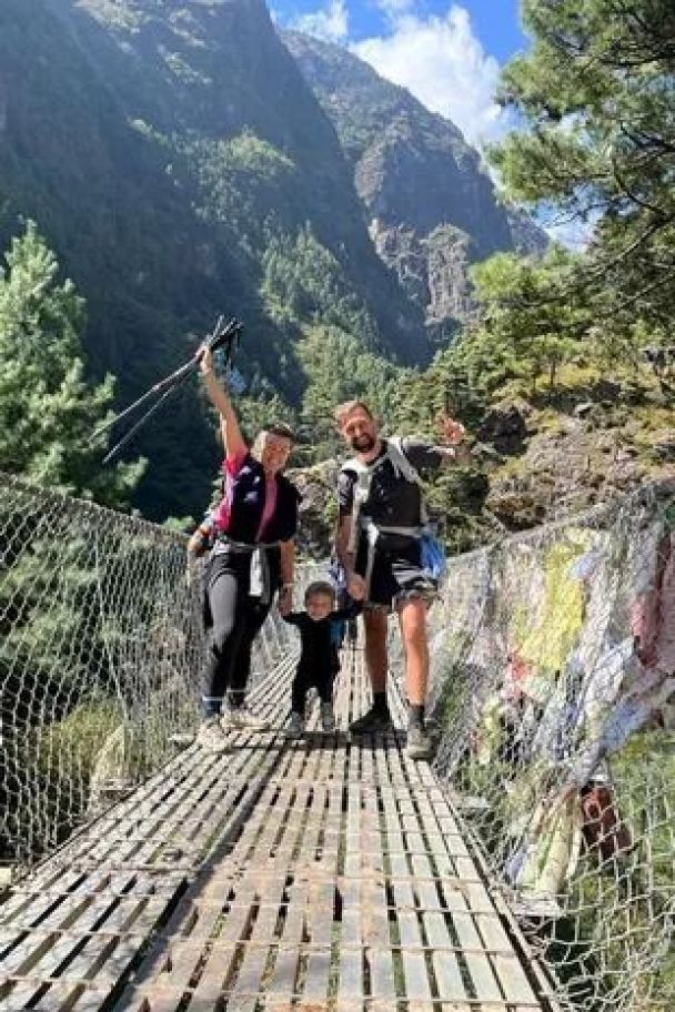 Росс, Джейд та дворічний Картер / © SWNS