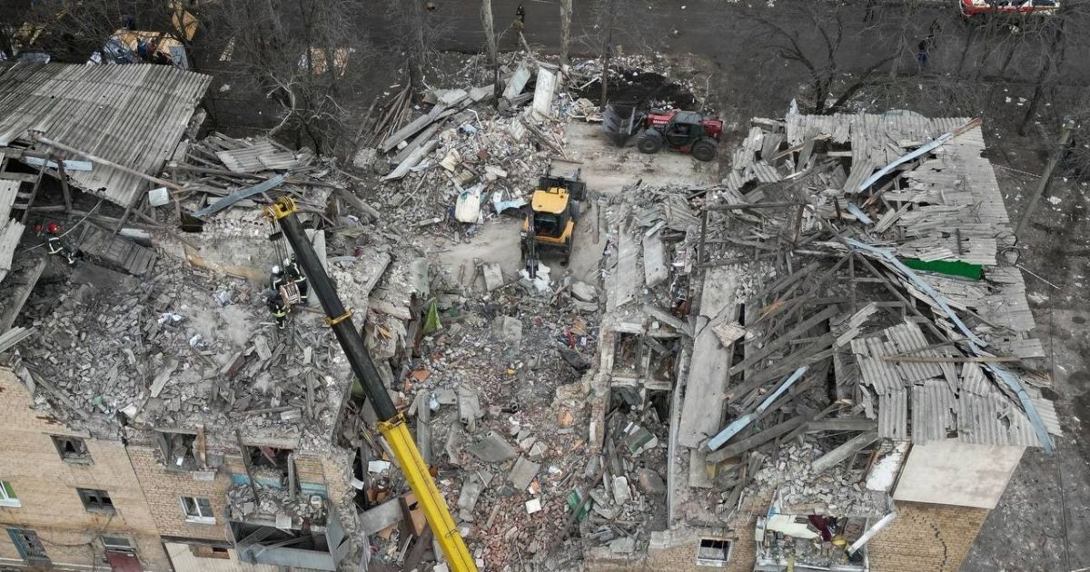 Руйнування в місті Селидове.