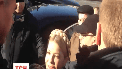 Юлия Тимошенко ездила на угнанном бронированном Мерседесе Януковича