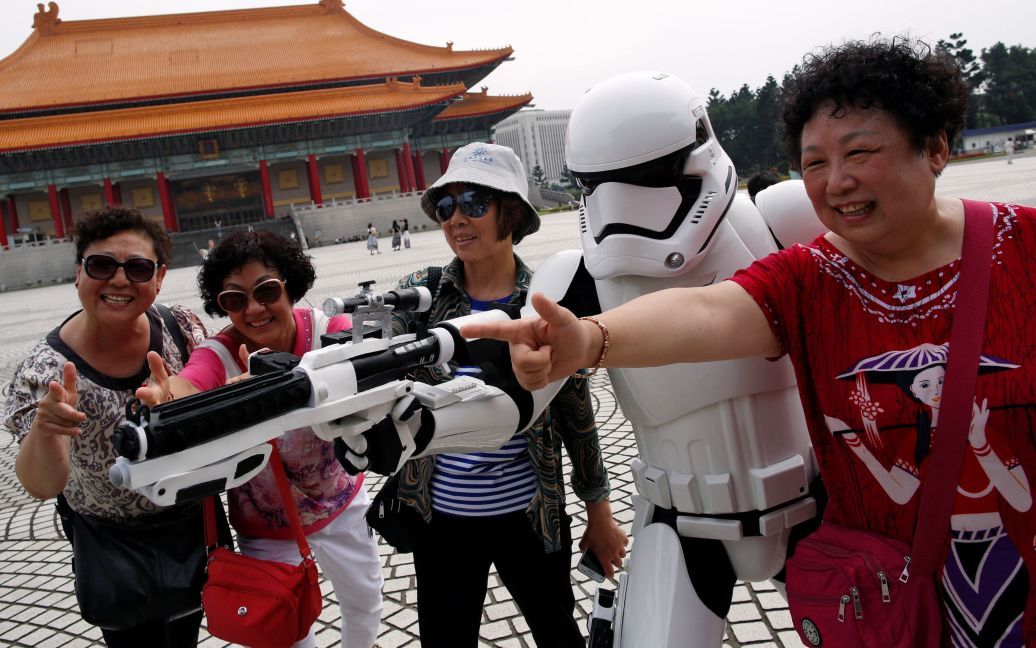 Святкування дня "Зоряних воєн" у Тайвані. / © Reuters