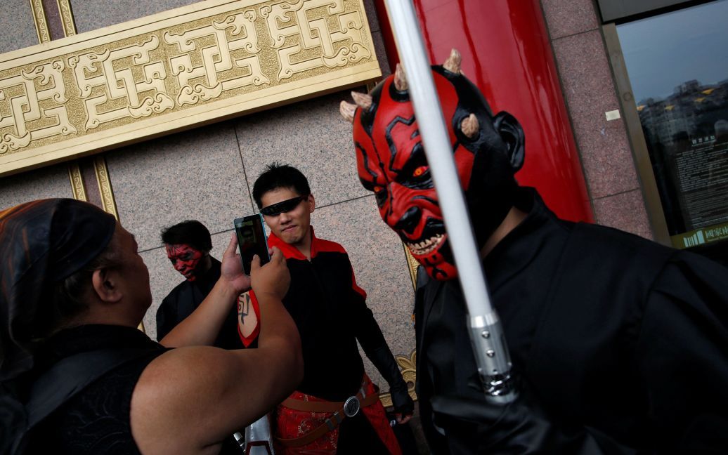 Святкування дня "Зоряних воєн" у Тайвані. / © Reuters