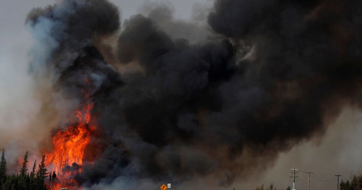 В Канаде эвакуированные из-за пожара жители смогут следить за домами в мобильном приложении