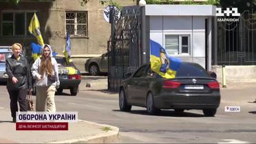 Акція на підтримку полонених захисників Азовсталі пройшла в Одесі!