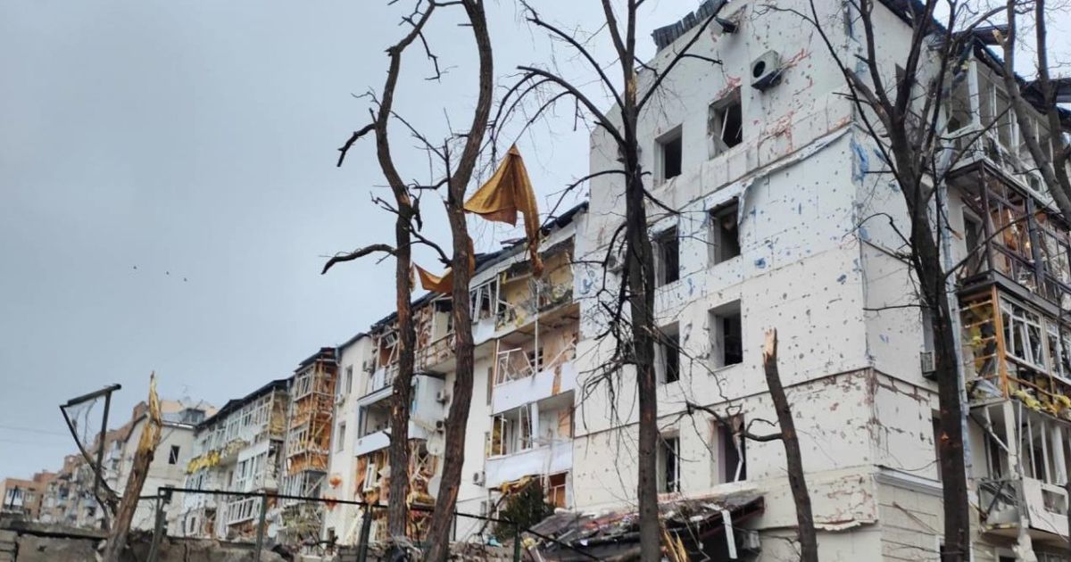 Наслідки ракетної атаки по Харкову 2 січня