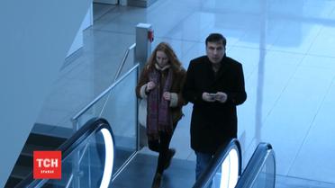 Саакашвілі без супроводу гуляє аеропортом Мюнхена