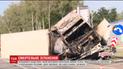Полиция и пограничники разыскивают водителя фуры, который повлек смертельную аварию и скрылся