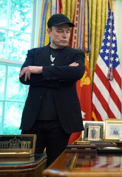 Ілон Маск і Дональд Трамп
