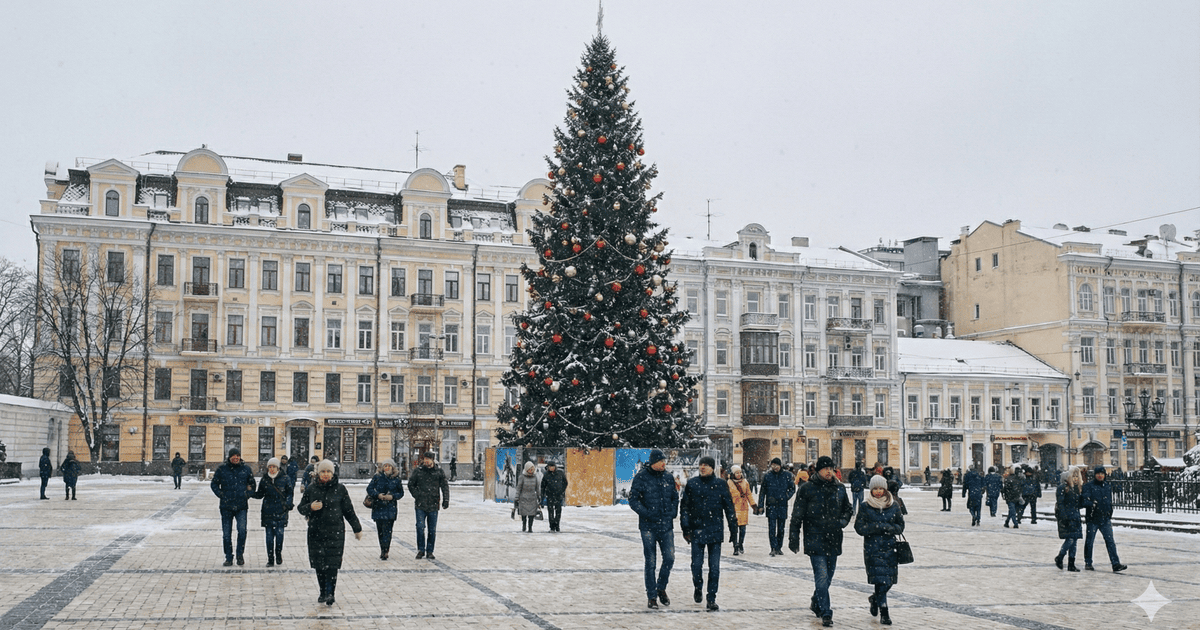 Пого да в Україні 1 січня