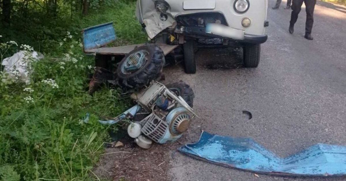 ДТП у Сумській області: трагічно загинув водій мотоблоку
