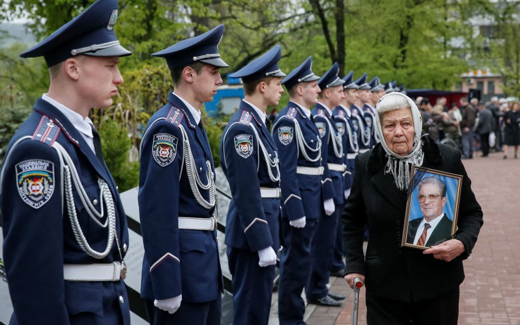 Вшанування жертв Чорнобильської катастрофи у Києві. / © Reuters