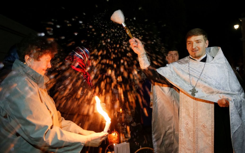 Служба во Владимирском соборе / © Reuters