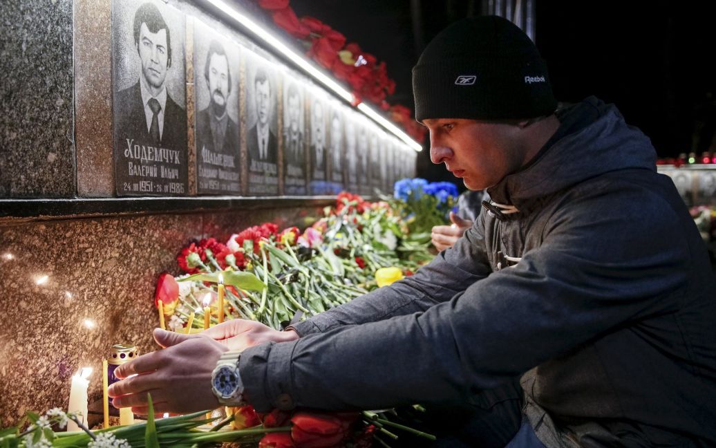 Жертв аварії вшанували у Славутичі / © Reuters
