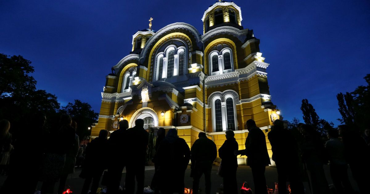 Служба во Владимирском соборе / © Reuters