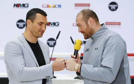 Фьюри и Кличко готовятся к совместной пресс-конференции