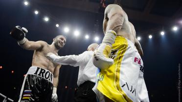 21 липня, Москва. Фінал WBSS Олександр Усик - Мурат Гассієв.
 
 Фото Ольги Іващенко/K2Promotions Ukraine