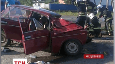 На Хмельнитчине в ДТП погибла вся семья милиционера