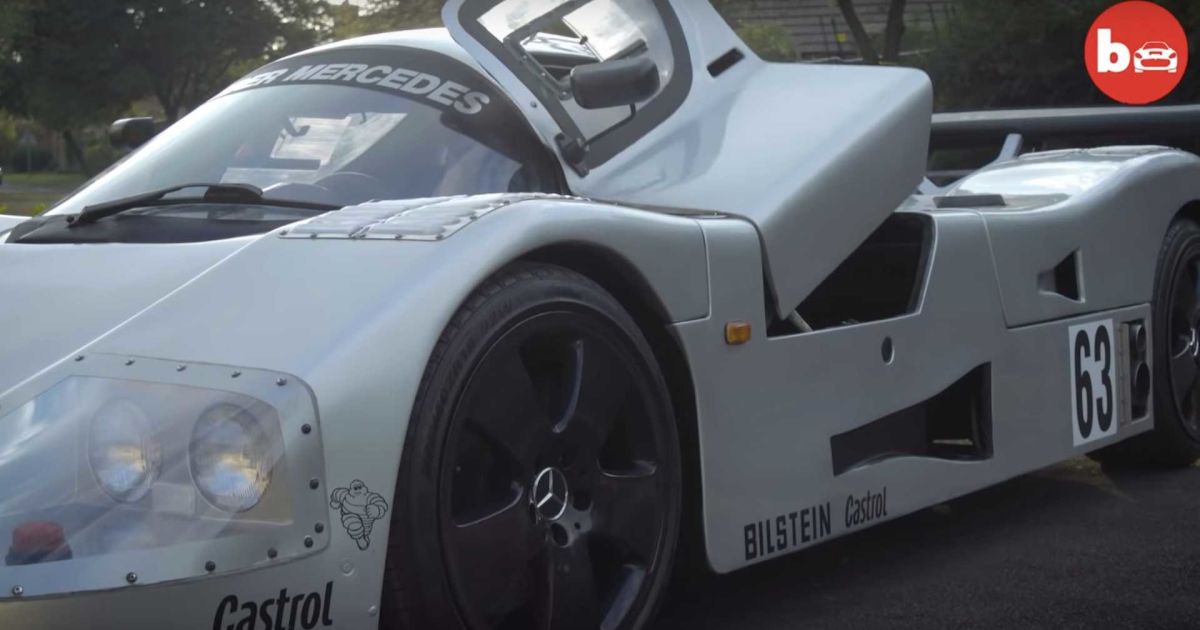 Sauber Mercedes C9_1 / © youtube.com/Barcroft Cars