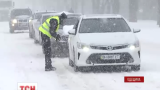 Снежный шторм обрушился на центр и юг Украины