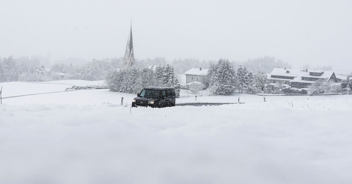 В Австрию внезапно вернулась зима. / © Reuters