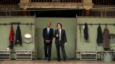 Барак Обама посетил театр "Глобус". / © Reuters