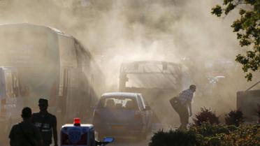 Автобус в Иерусалиме взорвался из-за бомбы. / © Reuters