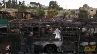 Автобус в Иерусалиме взорвался из-за бомбы. / © Reuters