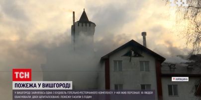 У Вишгороді сталася пожежа в готельно-ресторанному комплексі | Новини Україні