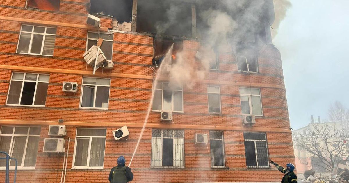 Наслідки ракетного удару по Одесі 29 грудня. Фото: Олег Кіпер.