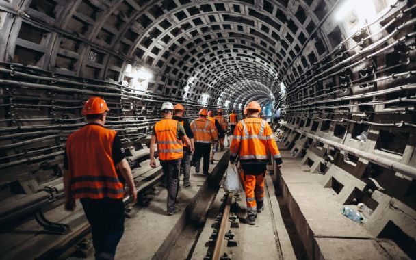 Будівництво метро / фото компанії 