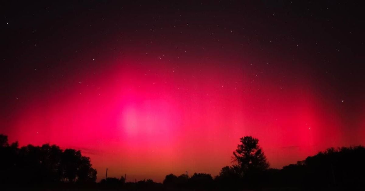 Північне сяйво над Україною