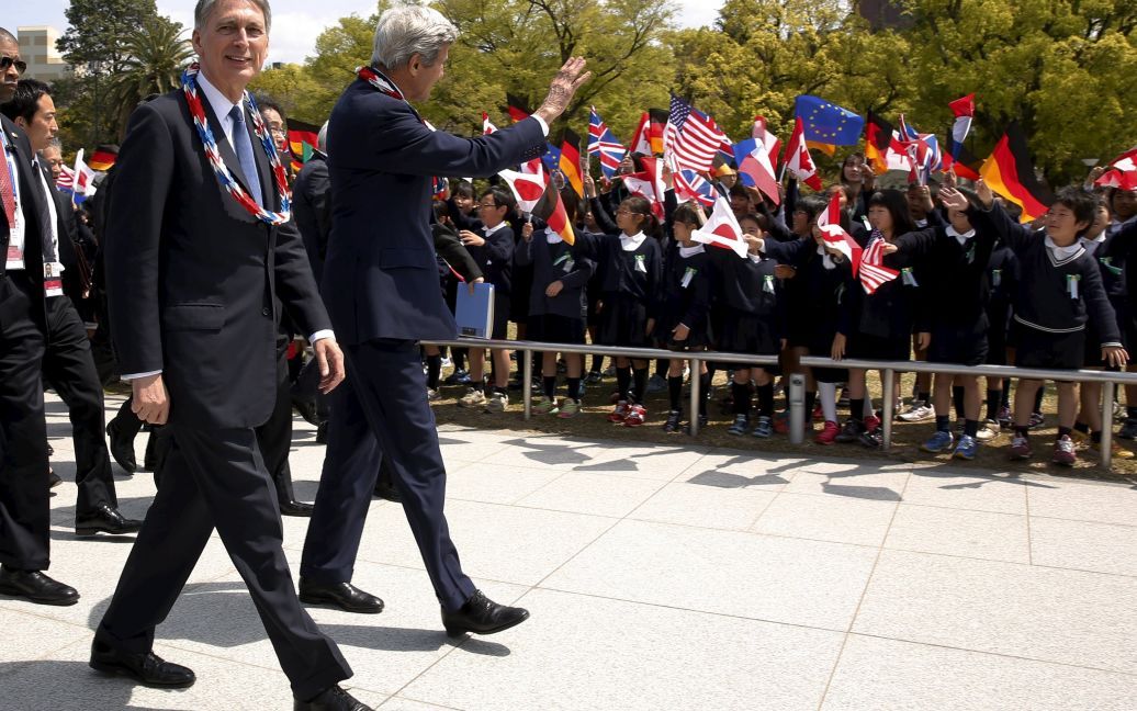 Джон Керри впервые посетил Хиросиму в рамках встречи глав МИД "Большой семерки". / © Reuters