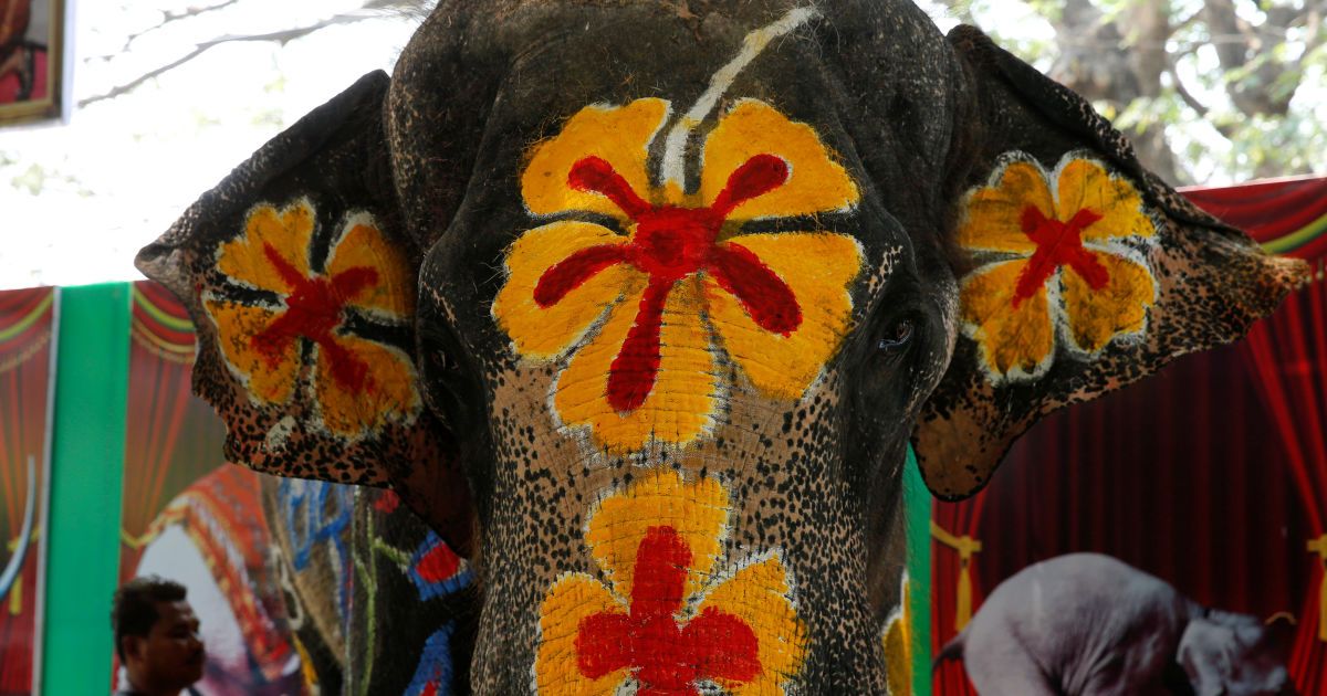 Молодежь в этот день обливает друг друга водой. / © Reuters