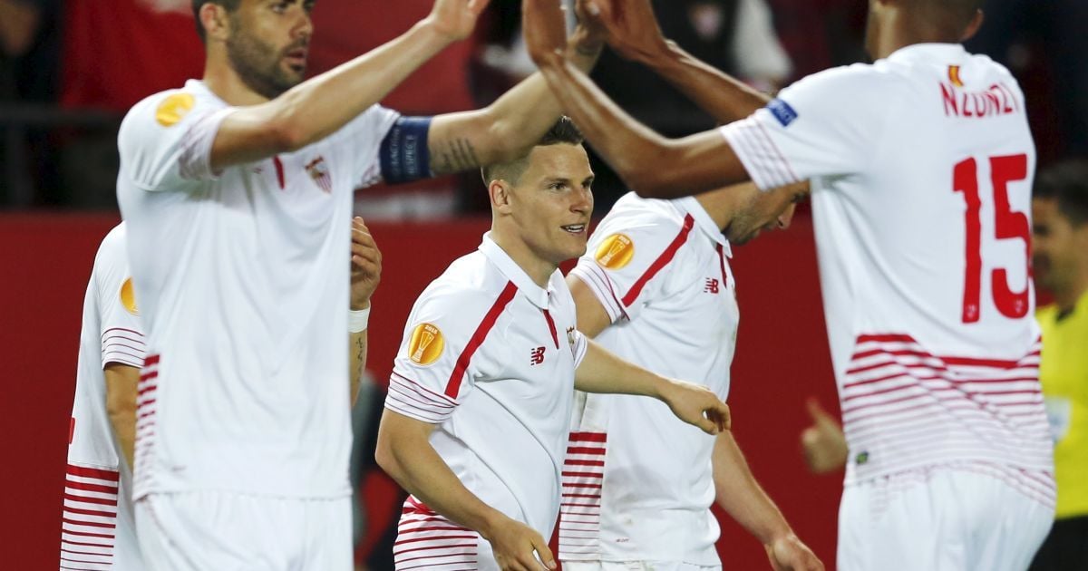 "Севилья" снова будет играть в полуфинале Лиги Европы.