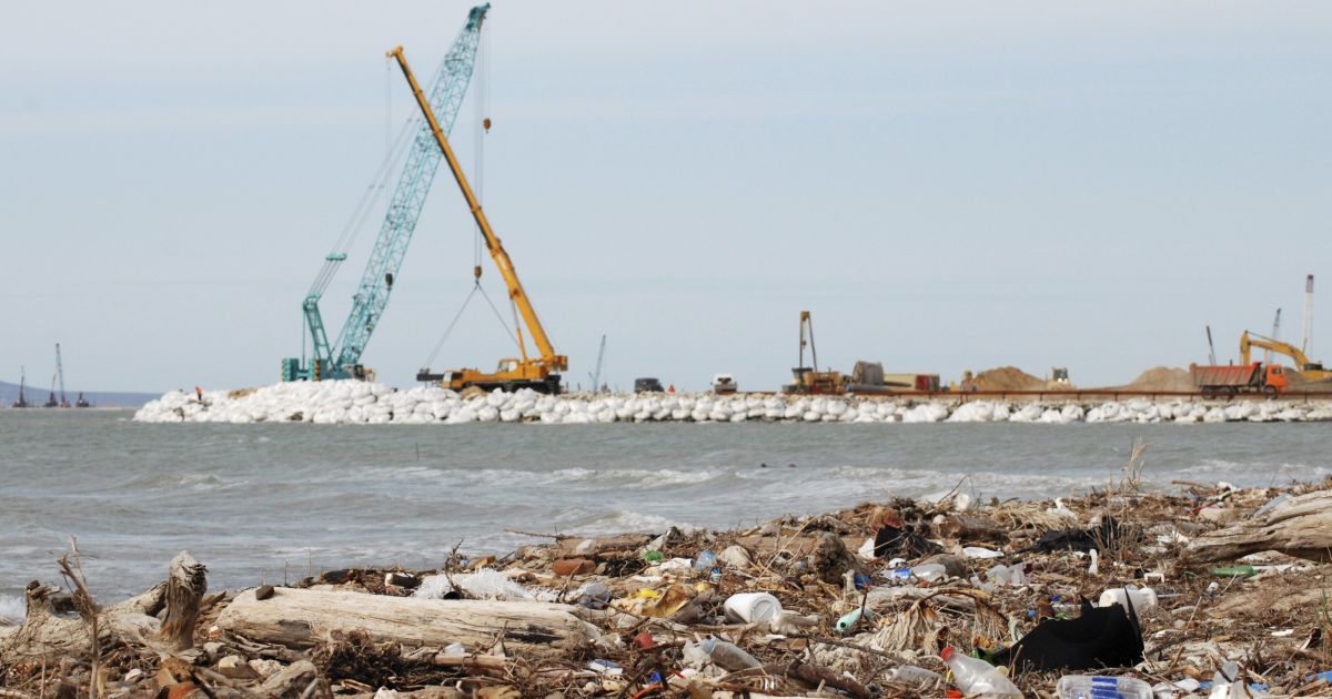 Строительство Керченского моста