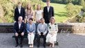 Бельгійська королівська родина з імператорським подружжям Японії