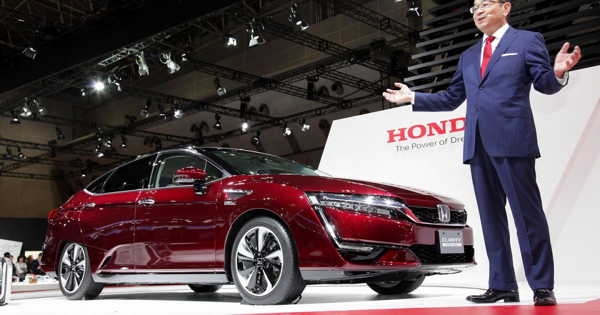 Honda презентовала водородный лифтбек Clarity