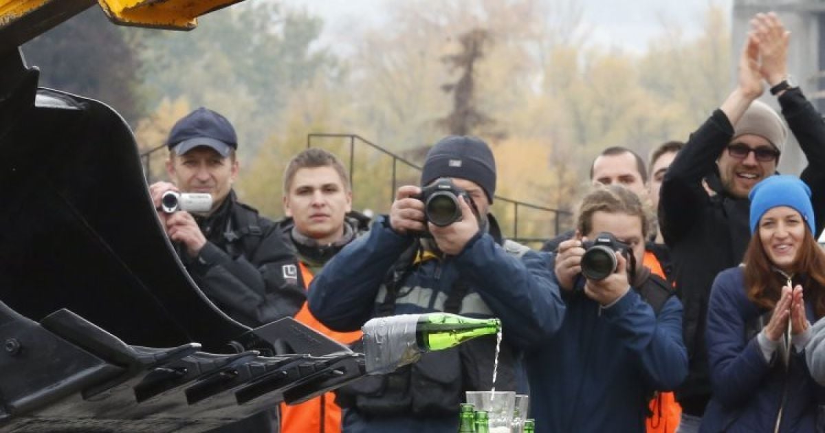 Во время соревнований операторов и водителей спецтехники в Киеве / © УНИАН