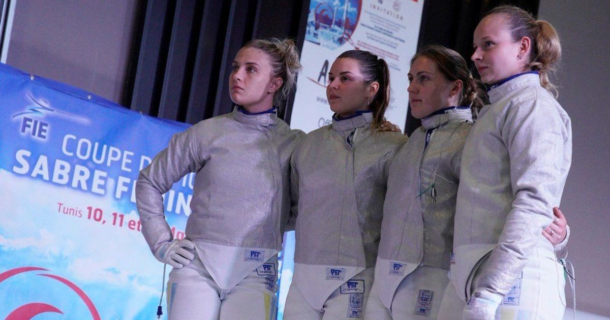 Українські фехтувальниці виграли "срібло" на Кубку світу в Тунісі