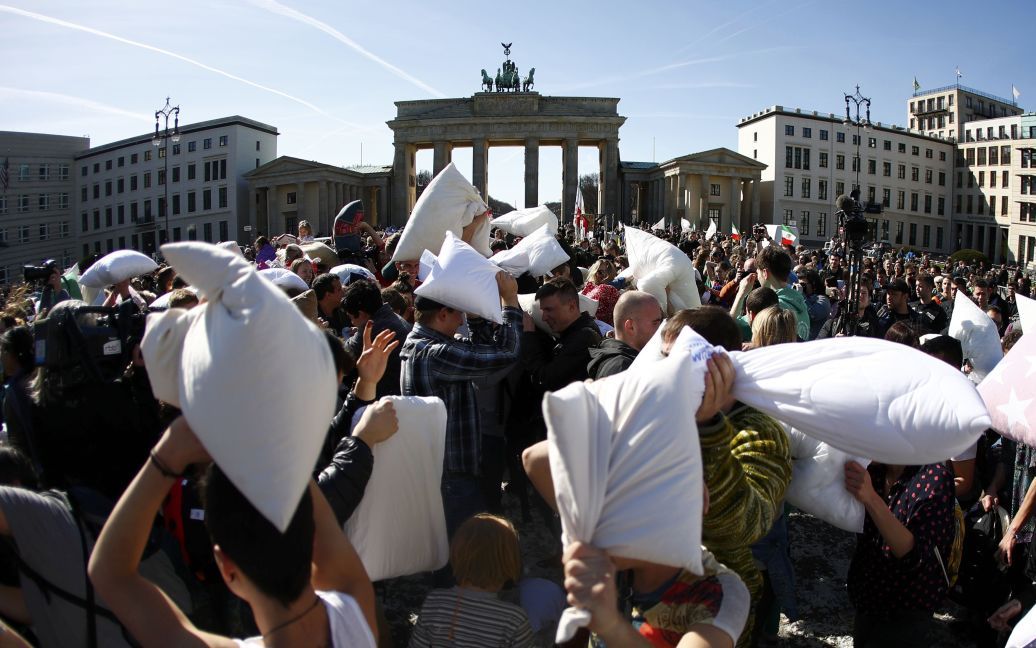 Подушечные бои в Берлине, Германия. / © Reuters