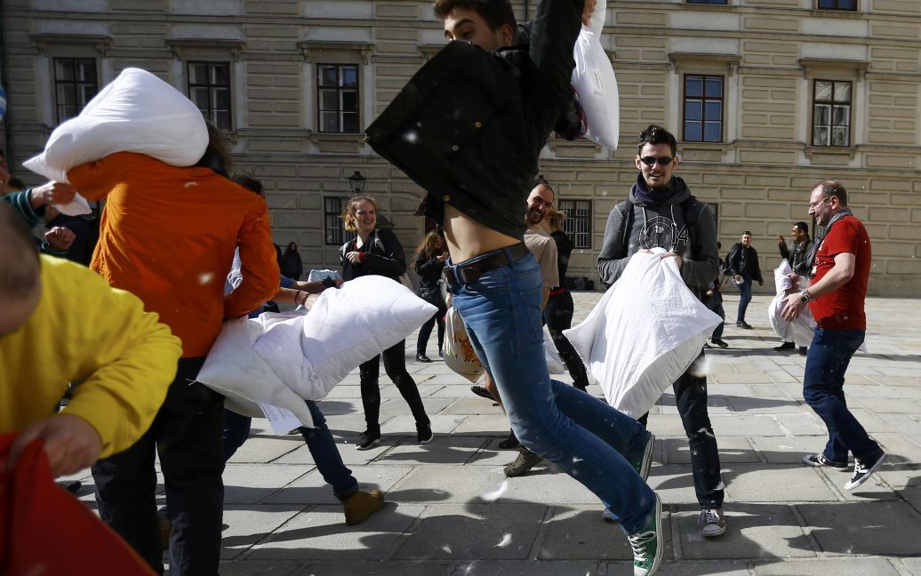 Подушечные бои в Вене, Австрия. / © Reuters