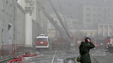 Пожежа у Міноборони РФ_1 / © Reuters