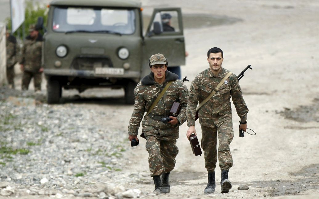 Войска непризнанной Нагорно-Карабахской Республики. / © Reuters