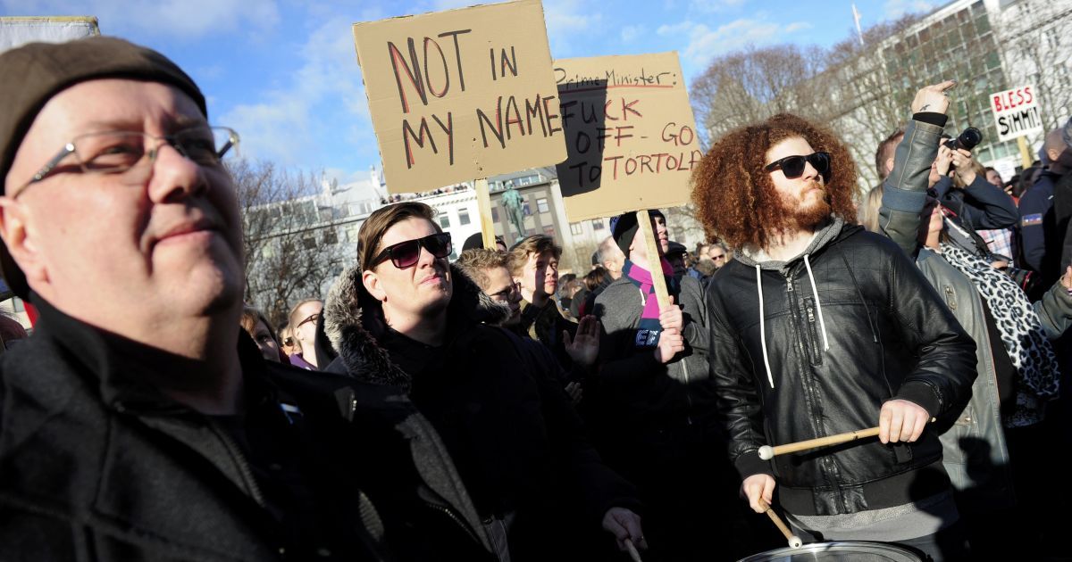 ісландія, протест_4 / © Reuters