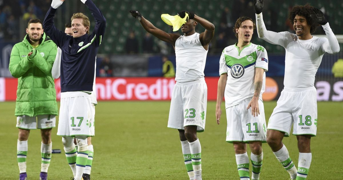 Игроки "Вольфсбурга"