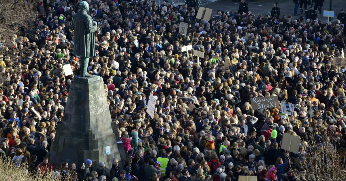 ісландія, протест_8 / © Reuters