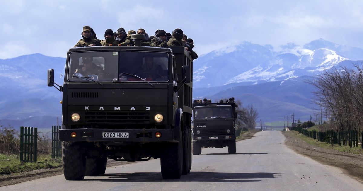 Боевые действия в Нагорном Карабахе