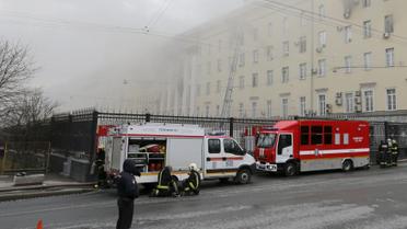 Пожежа у Міноборони РФ_3 / © Reuters